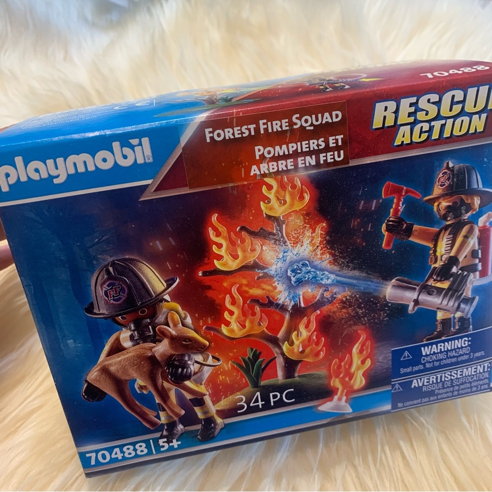 Playmobil firefighter set